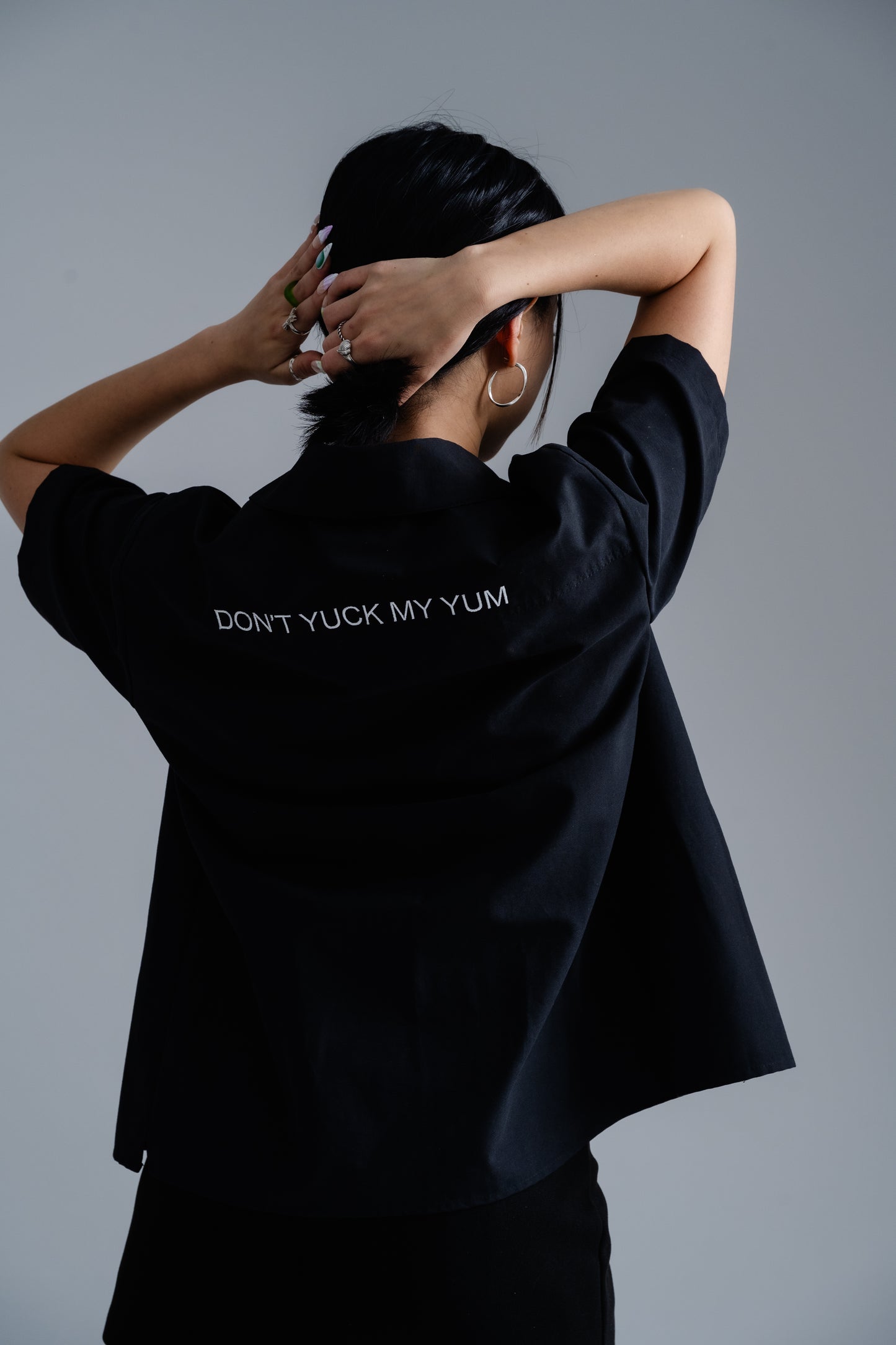 DYMY WORK SHIRT BLACK