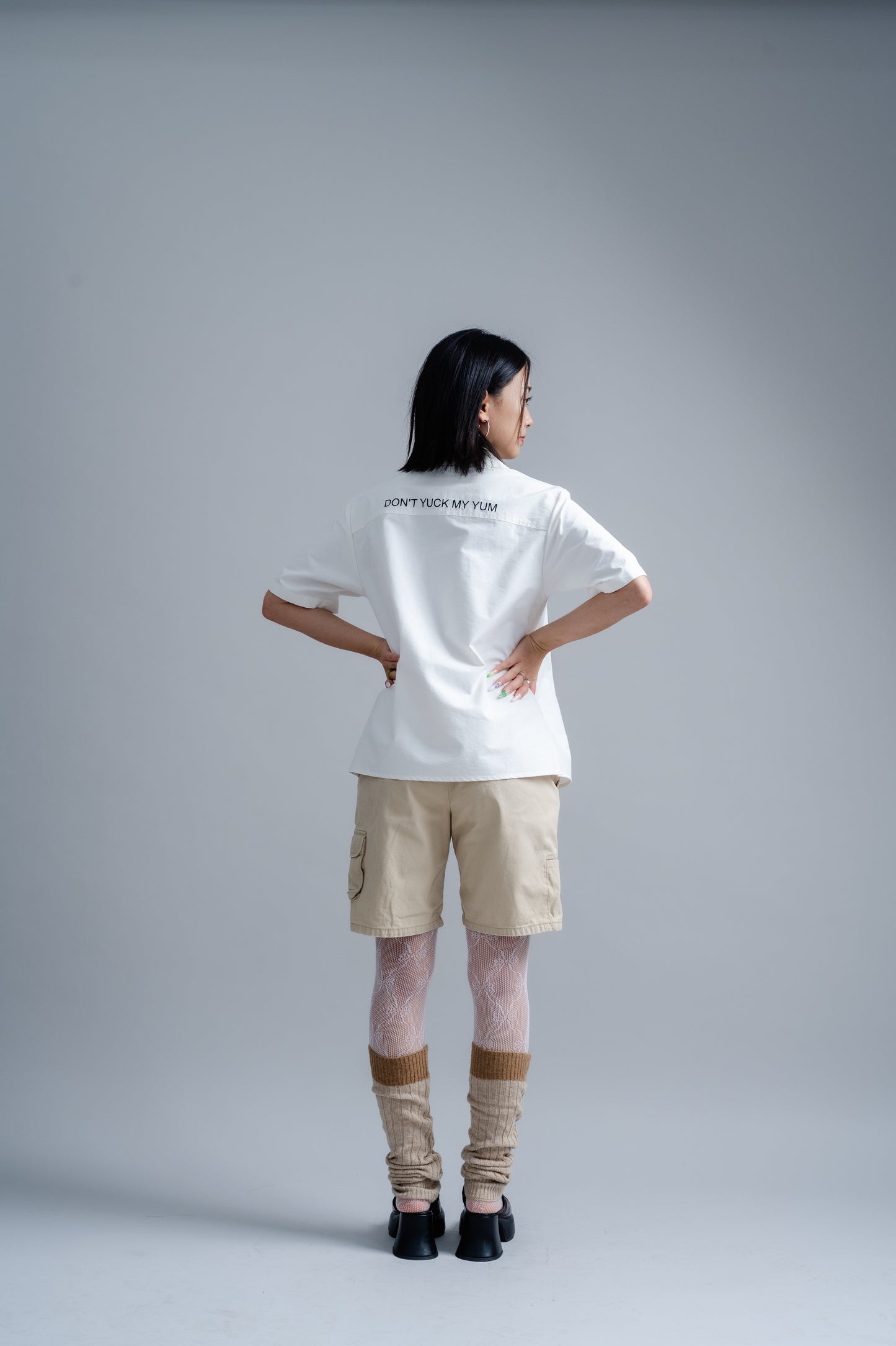 DYMY WORK SHIRT WHITE