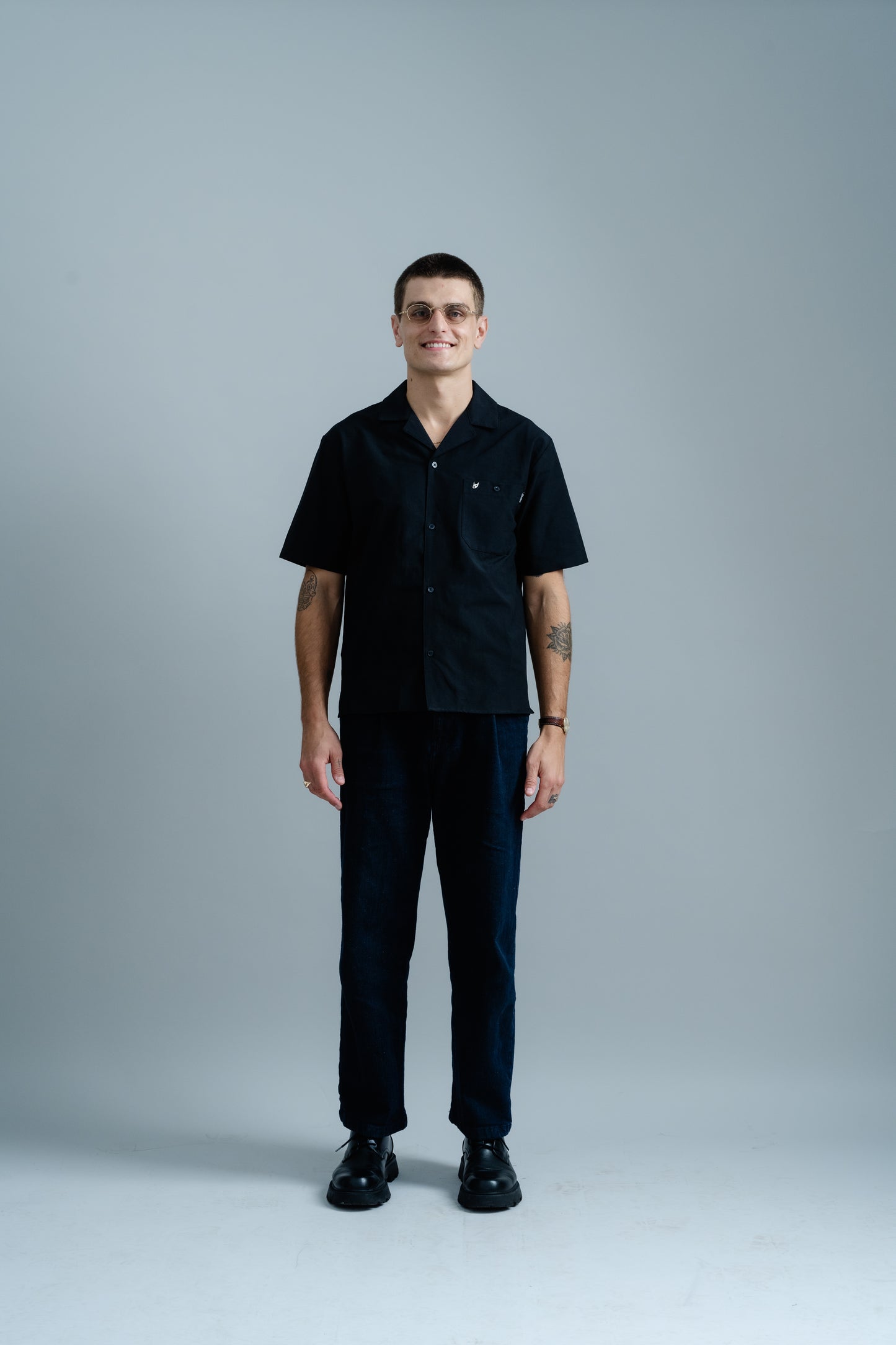 DYMY WORK SHIRT BLACK
