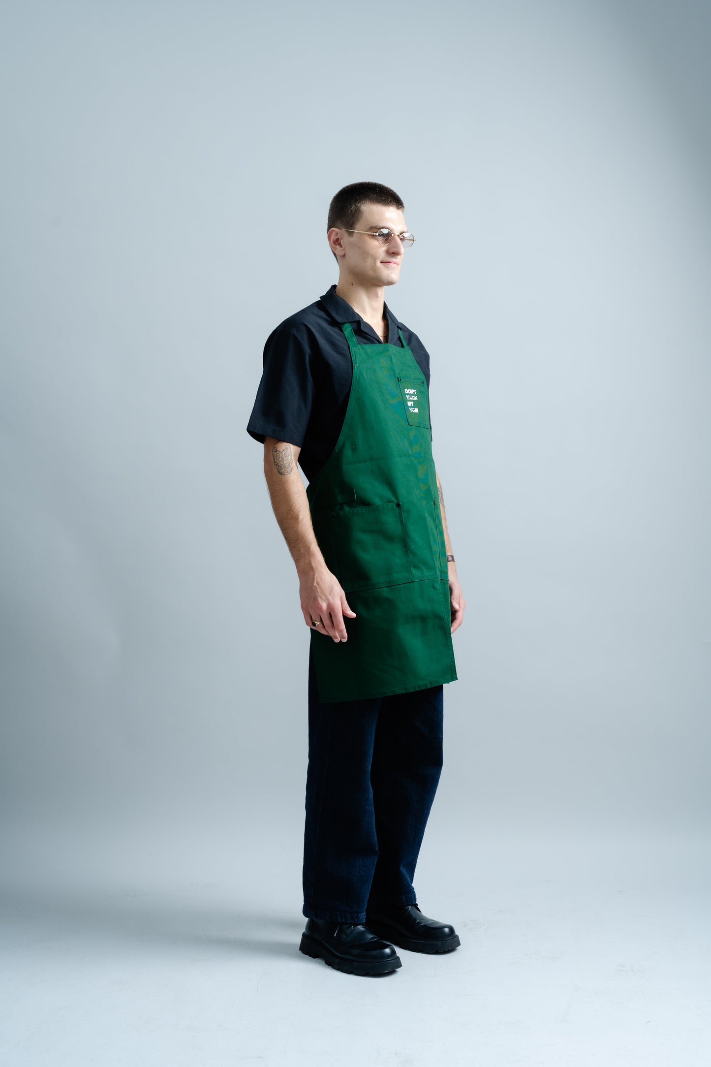 DYMY APRON SCALLION GREEN