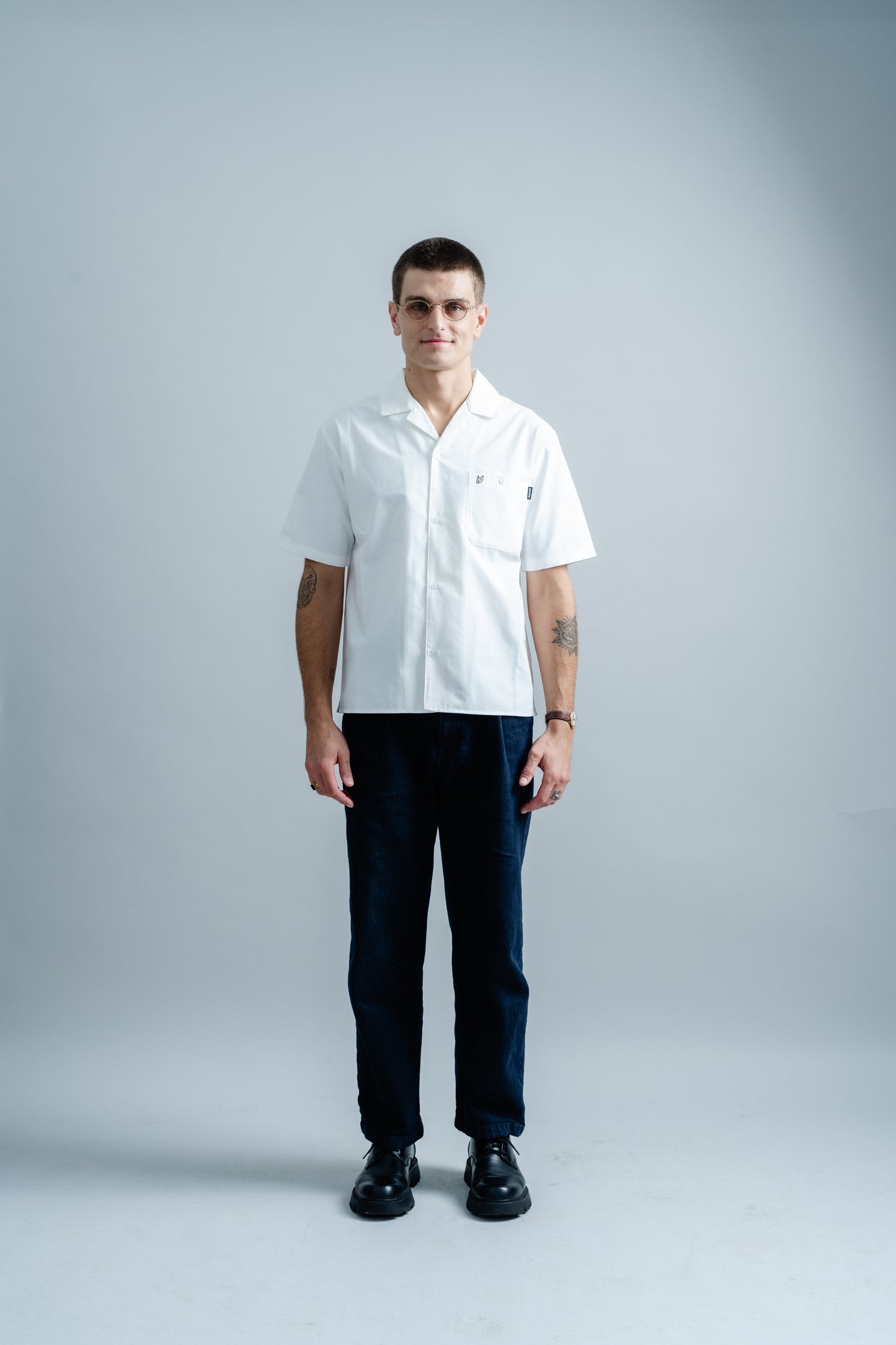 DYMY WORK SHIRT WHITE