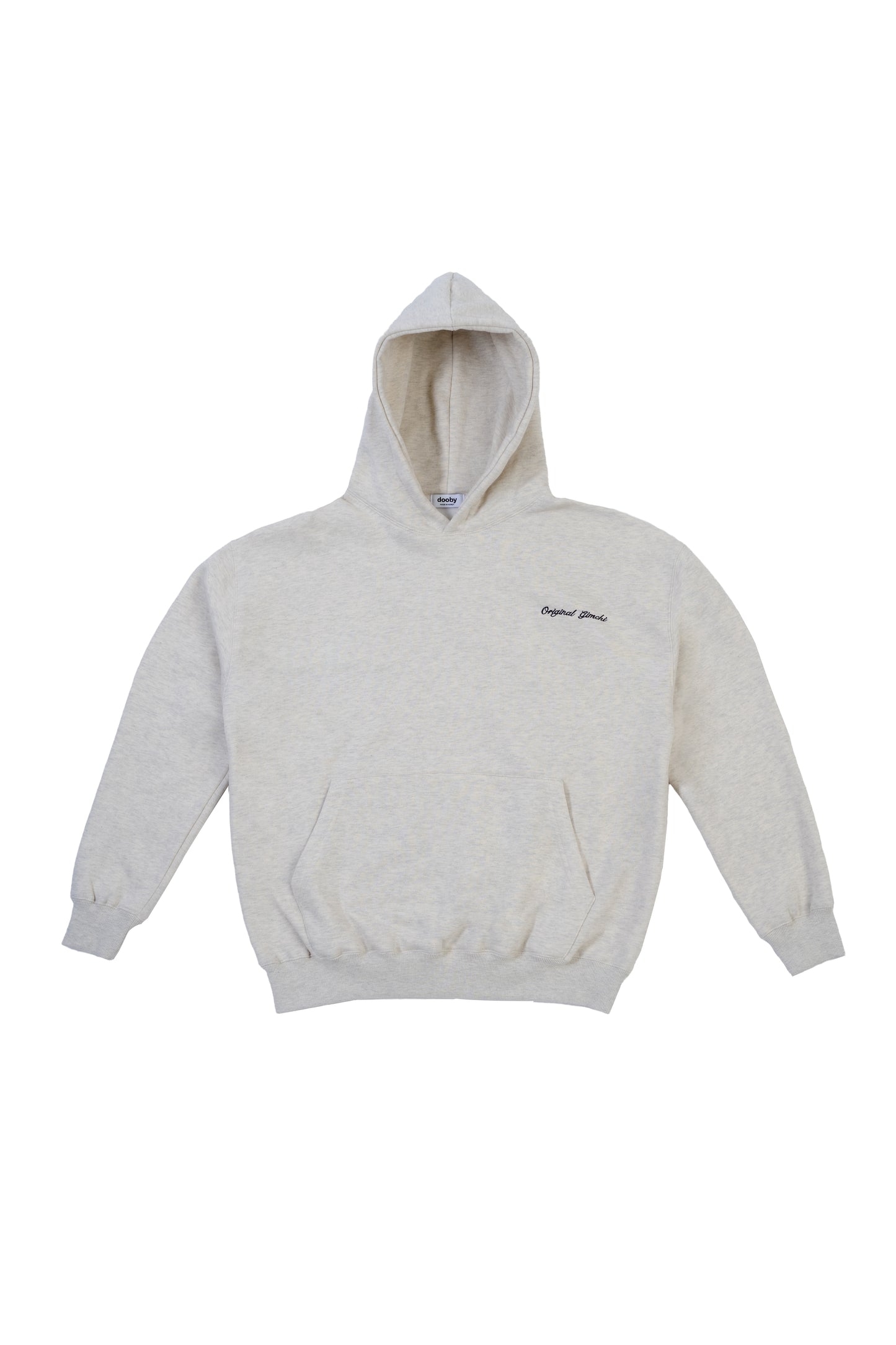 OG GIMCHI FLEECE HOODIE OATMEAL
