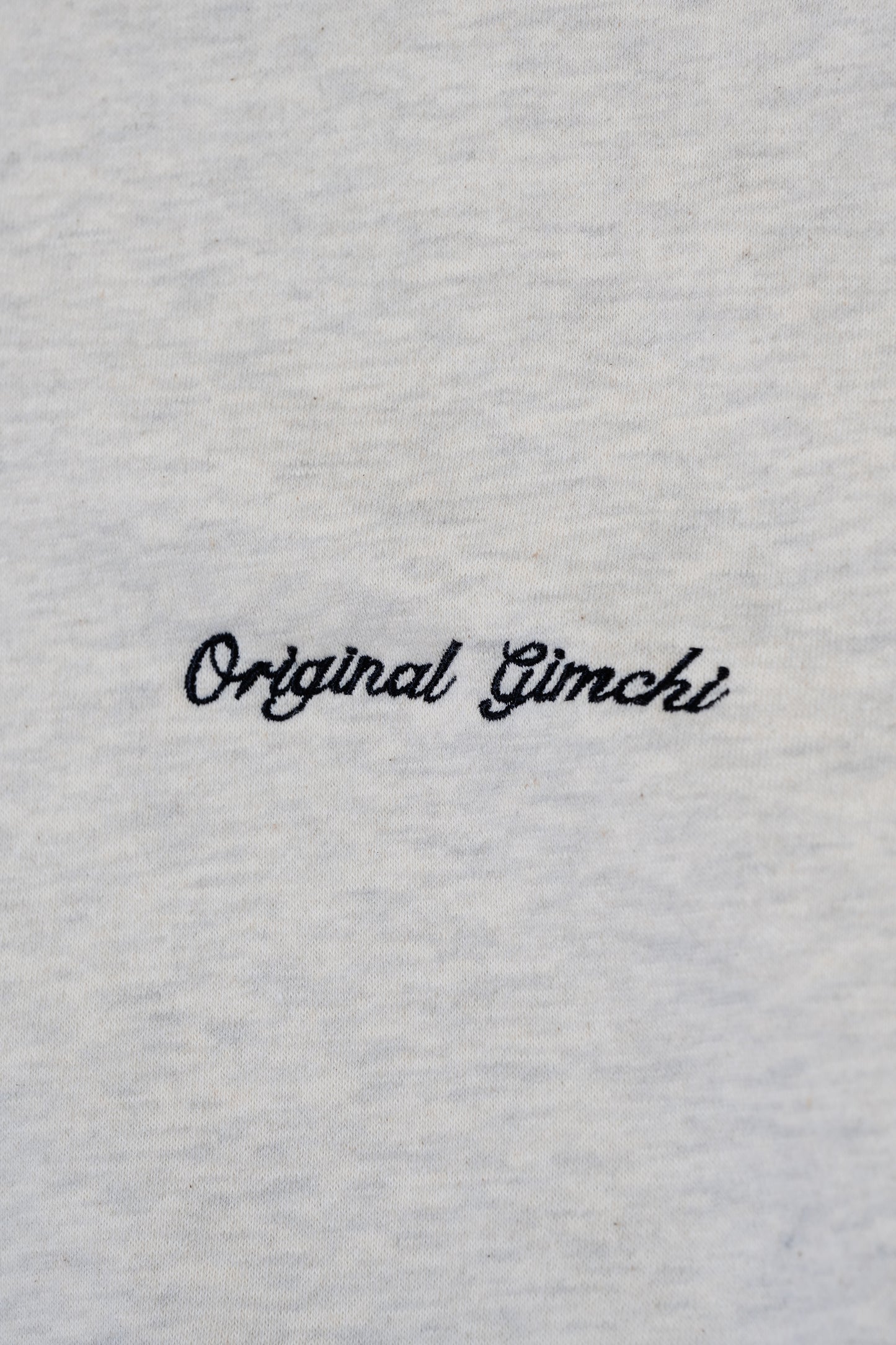 OG GIMCHI FLEECE HOODIE OATMEAL