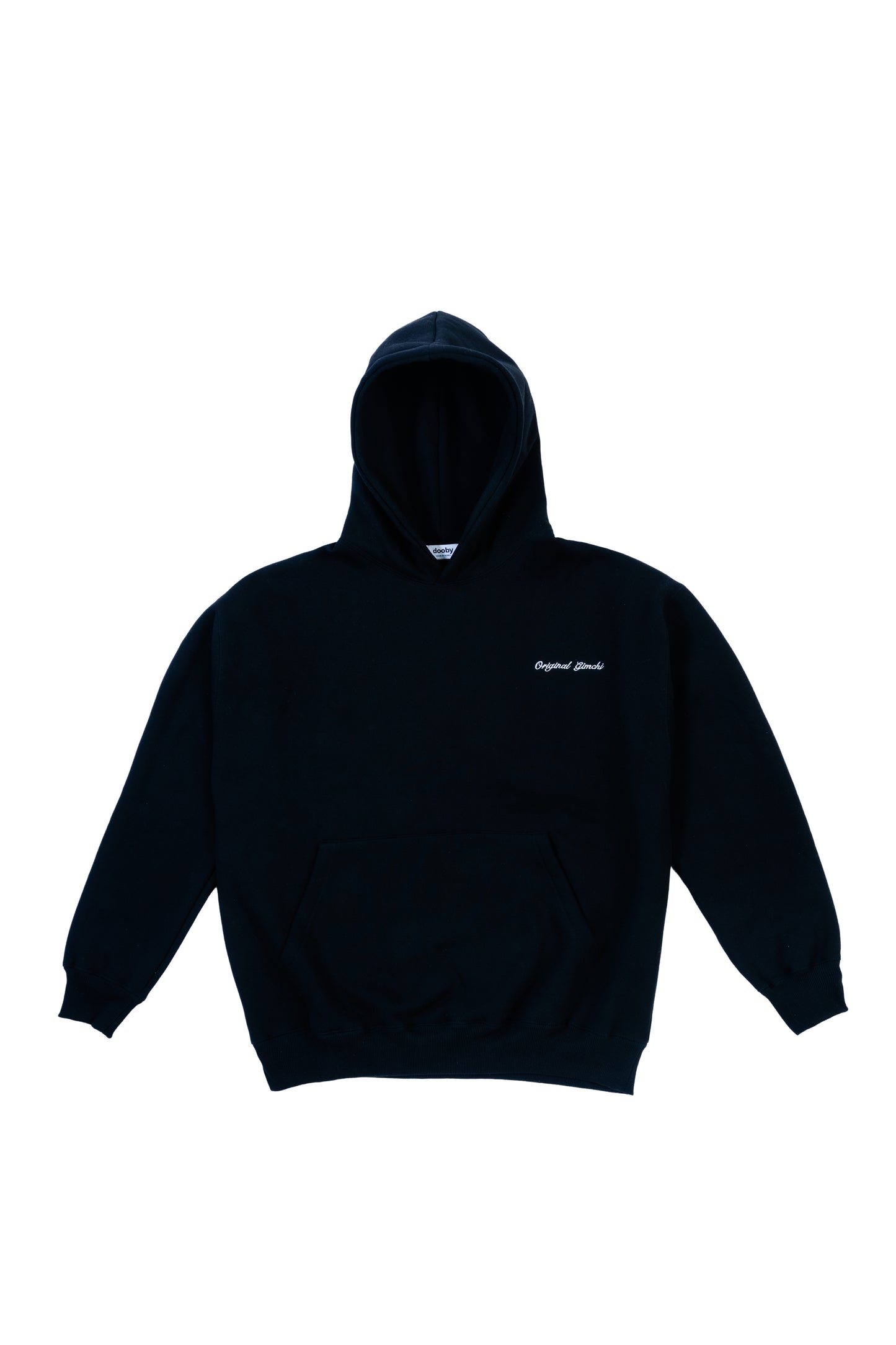 OG GIMCHI FLEECE HOODIE BLACK